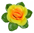 Штучні квіти букет троянди з пишною зеленню, 47см 8025 зображення 3