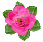 Искусственные цветы букет розы с пышной зеленью, 47см  8025 изображение 5