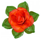 Штучні квіти букет троянди з пишною зеленню, 47см 8025 зображення 6