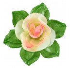 Искусственные цветы букет розы с пышной зеленью, 47см  8025 изображение 7