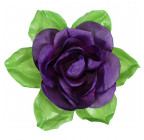 Искусственные цветы букет розы с пышной зеленью, 47см  8025 изображение 8