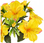 Искусственные цветы букет альстромерии искусственные, 27см  391 изображение 12