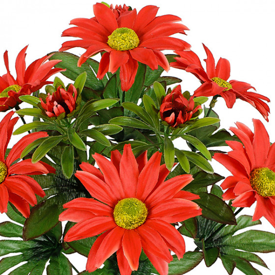Искусственные цветы букет астры декоративные, 38см  394 изображение 4