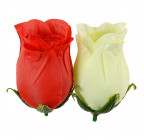 Искусственные цветы букет бутон роз кашка Двойняшка, 53см  398 изображение 3