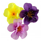 Искусственные цветы букет фиалки декор, 35см  5002 изображение 6