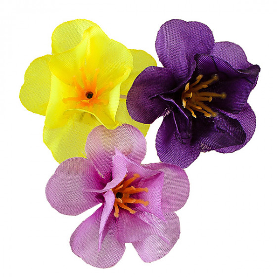 Искусственные цветы букет фиалки декор, 35см  5002 изображение 8