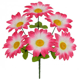 Искусственные цветы букет ромашек, 36см  0067К изображение 4101
