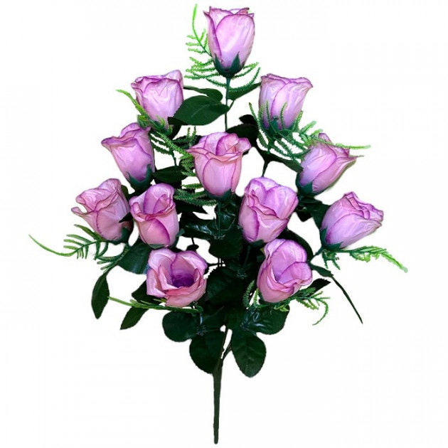 Штучні квіти букет бутонів троянд, 50см 0184 зображення 4293