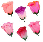 Искусственные цветы букет бутонов роз, 50см  0184 изображение 2