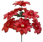 Искусственные цветы букет клематиса,  44 см  0165 изображение 1