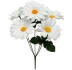 Штучні квіти букет ромашок 5-ка, 35см 6087/Р зображення 1