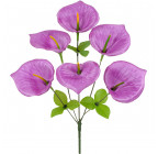 Искусственные цветы букет калл, 40см  0025К изображение 1