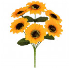 Штучні квіти 766 Букет соняшника, 27см 766/Р зображення 1