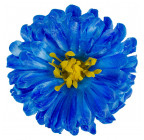 Искусственные цветы букет хризантем атласных , 50см  137 изображение 6