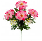 Штучні квіти букет жоржин Колібрі, 49см 138 зображення 2