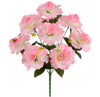 Искусственные цветы букет роза кучерявая 9-ка, 55см  8026 изображение 2