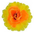 Искусственные цветы букет роза кучерявая 9-ка, 55см  8026 изображение 9