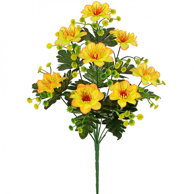 Искусственные цветы букет сакуры лимон, 49см  951/Р изображение 3566