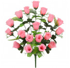 Искусственные цветы букет односторонний бутоны роз, 58см  050/1 изображение 1