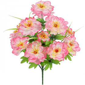 Искусственные цветы букет пионов с детками, 50см  955 изображение 3465
