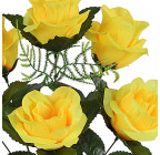 Штучні квіти букет троянд, 41см 2/Р зображення 2