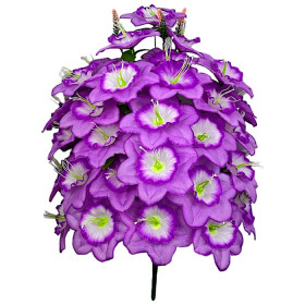 Искусственные цветы букет нарцисов, 67см  0091К изображение 4595
