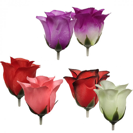 Искусственные цветы букет бутонов цветных, 49см  979 изображение 3