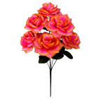 Искусственные цветы букет чайных роз, 45см 960/Р изображение 1