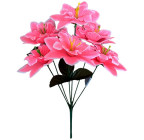 Искусственные цветы букет нарциссов ажурных, 38см  0Д-6001 изображение 1