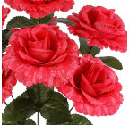 Искусственные цветы букет розы, 47см  009 изображение 2