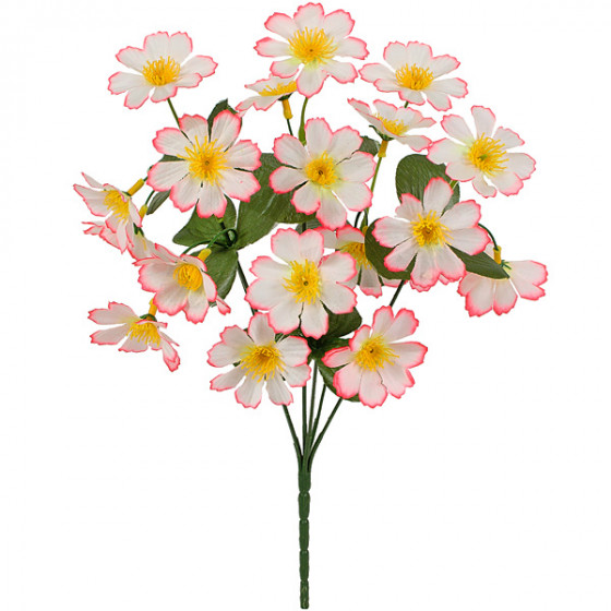 Искусственные цветы букет примулы высокие, 34см 7006 изображение 11