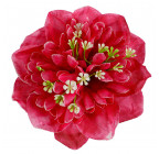 Искусственные цветы букет георгины с кашкой, 60см 7011 изображение 11