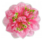 Искусственные цветы букет георгины с кашкой, 60см 7011 изображение 8