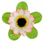 Искусственные цветы букет герберы с бархатной тычинкой, 29см  7017 изображение 6