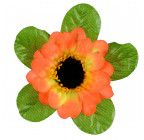 Искусственные цветы букет герберы с бархатной тычинкой, 29см  7017 изображение 7