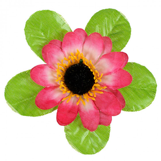 Искусственные цветы букет герберы с бархатной тычинкой, 29см  7017 изображение 13