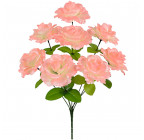 Штучні квіти букет троянд флорибунда, 48см 999 зображення 1