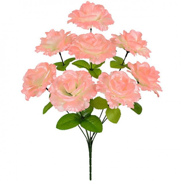 Искусственные цветы букет роз флорибунда, 48см  999 изображение 4483