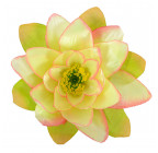 Искусственные цветы букет атласных лотосов, 60см  694 изображение 11