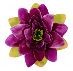 Искусственные цветы букет атласных лотосов, 60см  694 изображение 12