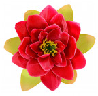 Искусственные цветы букет атласных лотосов, 60см  694 изображение 3