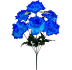 Штучні квіти букет жоржини Бріджіт, 53см 7133 зображення 1