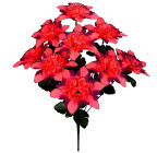 Искусственные цветы букет гвоздики Стройные, 46см  7134 изображение 1
