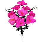 Искусственные цветы букет гладиола атласная, 47см  7138 изображение 1