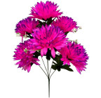 Искусственные цветы букет хризантемы, 62см  1022 изображение 1