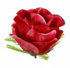 Штучні квіти букет троянди і кали на папороті, 56см 5605 зображення 9