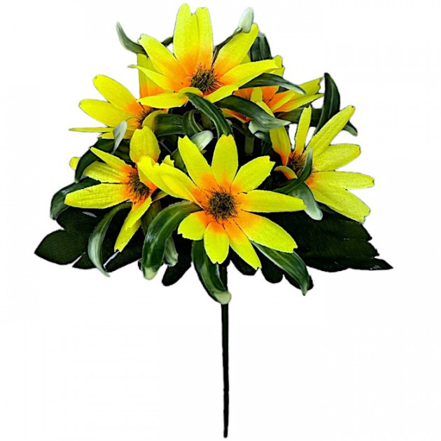 Штучні квіти букет айстри декоративні бордюр, 21см 375 зображення 2437