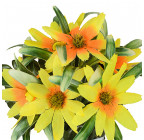 Штучні квіти букет айстри декоративні бордюр, 21см 375 зображення 6