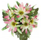 Штучні квіти букет айстри декоративні бордюр, 21см 375 зображення 9