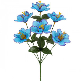 Искусственные цветы букет колокольчик, 36см